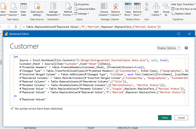 NavigateData | Power Query: Custom Columns Guide